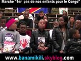 Les combattants de Paris organisent ce 21/01/2012 une marche : 1er pas de nos enfants pour le Congo