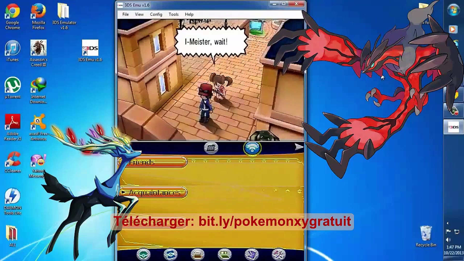 FR] Télécharger Pokemon X Et Y Sur PC ROM + Emulatéur - Video.