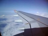 Virgin America A320-200 climbing to cruise altitude