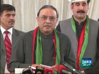 Zardari Cautions Military Establishment for 'Stepping Out of Domain'