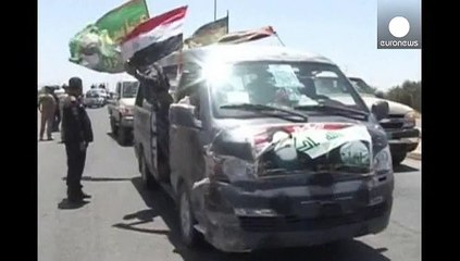 Скачать видео: Iraqi refugees return home to Tikrit