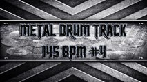 Metal Drum Track 145 BPM #4 (HQ,HD)