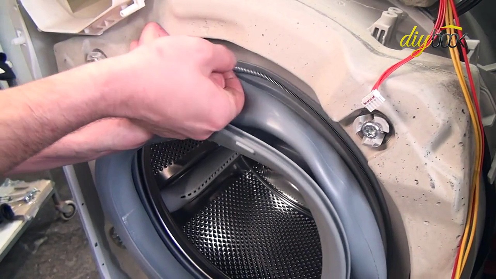 AEG Waschmaschine läuft aus - Türmanschette wechseln - video Dailymotion
