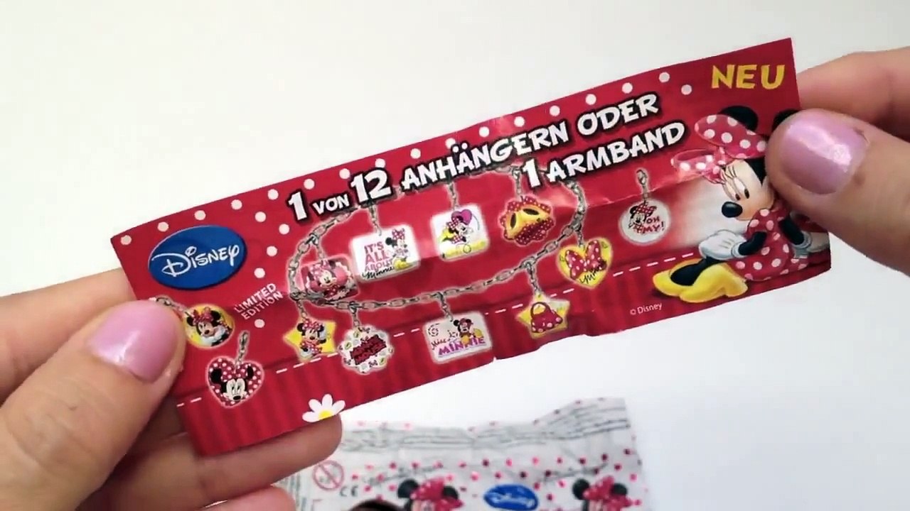 4 Surprise Eggs Hello Kitty, Minnie Mouse, Winnie The Pooh and Mickey Mouse Kinder Surpris