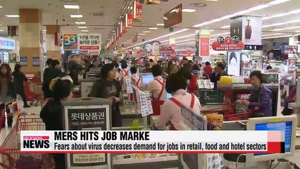 MERS scare slashes demand for jobs in retail, food and hotel sectors