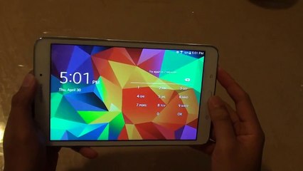 Samsung Galaxy Tab 4: How to Reset the Forgotten Password