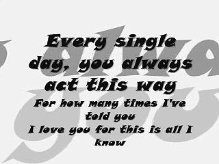 I'll never go far away from you