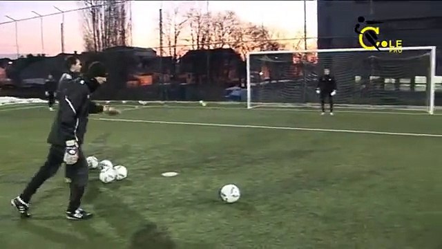 RASTKO SULJAGIC GOALKEEPER TRAINING Junior goalkeeper training at Viborg Koceic academy