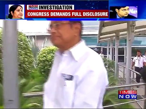 Chidambaram demands full disclosure