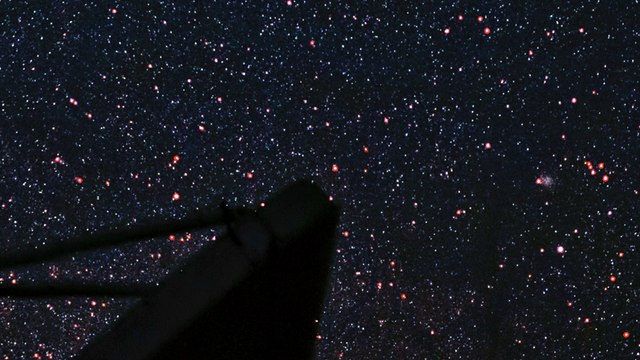 ALMA Panoramic View with Carina Nebula. Panning Panoramic