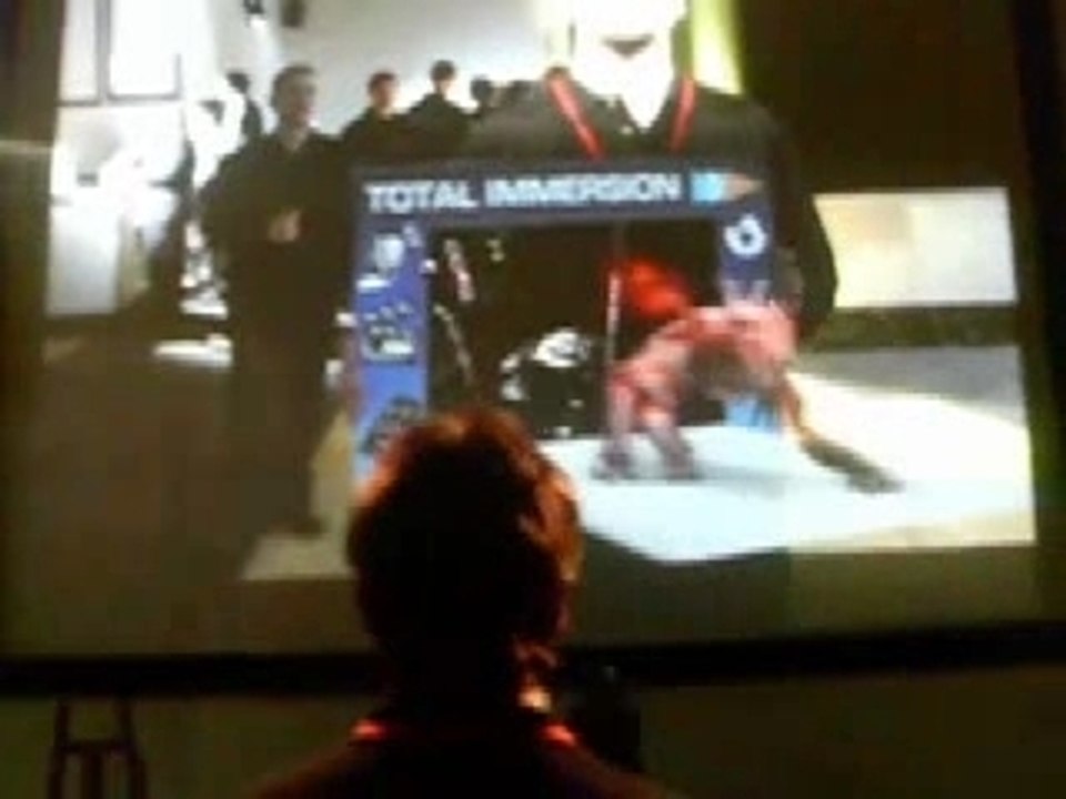 Total Immersion réalité augmentée