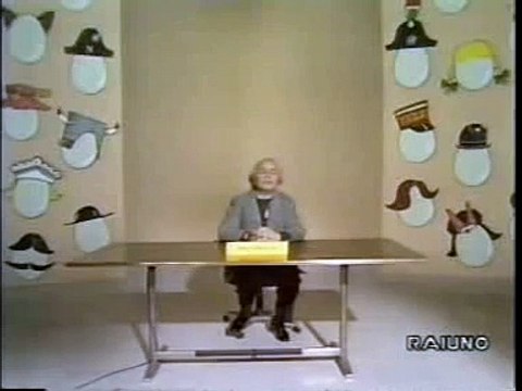 Alighiero Noschese - imitazione Marco Pannella - televisione rai anni 70