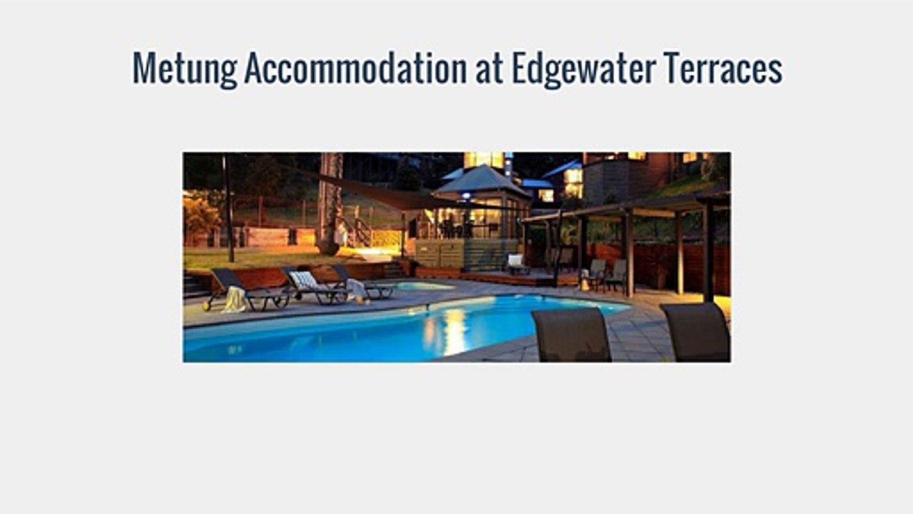 Edgewater Terraces at Metung - Comprises Thirteen Stylish, Beautifully Presented, Individual Terrace Houses