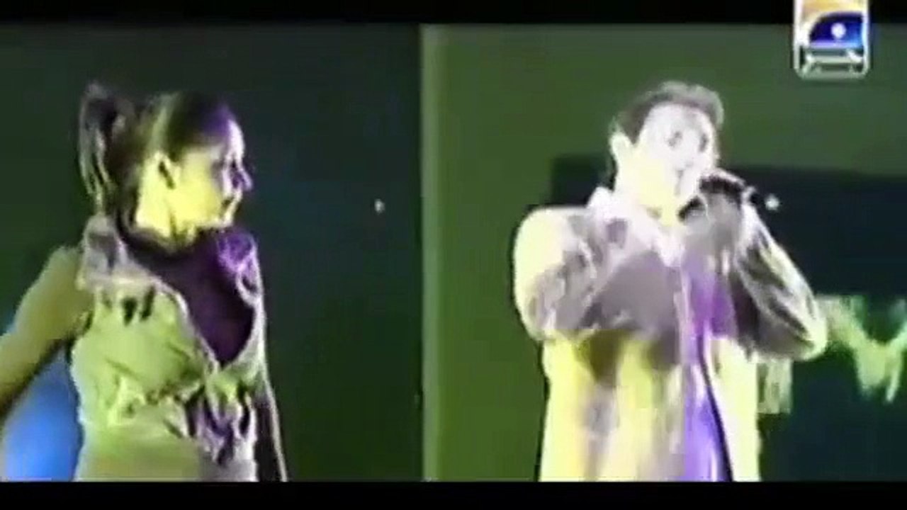Pashto Song Janan Live Hadiqa Kiani and Irfan Khan(HD) - Video