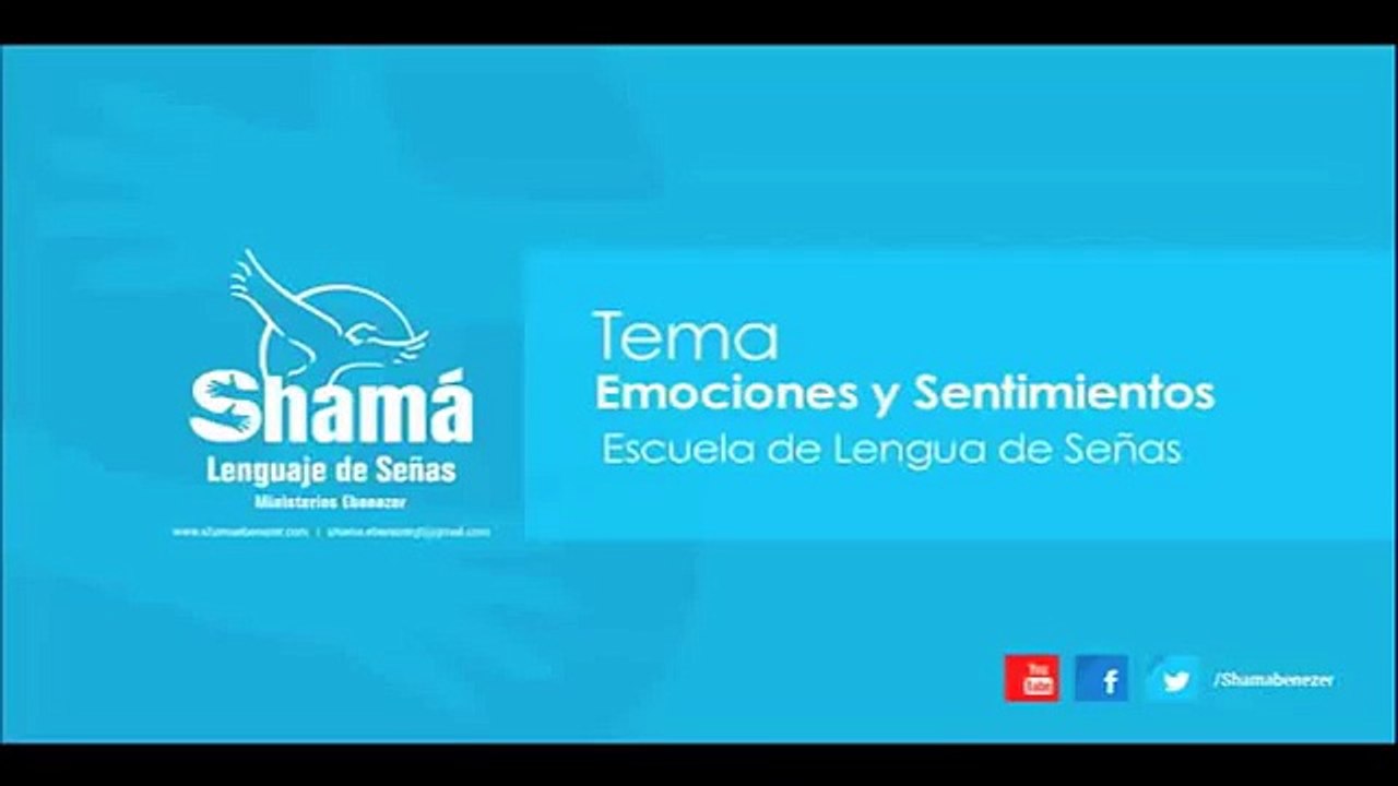 Emociones y Sentimientos (Lenguaje de Señas Guatemala)
