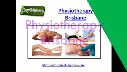 Physiotherapist Brisbane