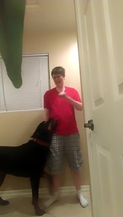 Une autiste en pleine crise est calmée par son chien