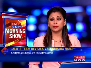 Lalit Modi reveals Vasundhara name