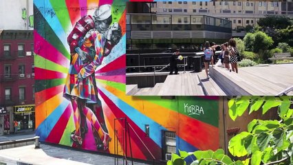 High Line Park's Amazing Talking Bench