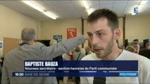 Baptiste Bauza, nouveau Secrétaire de la section du Havre du PCF (France 3 & France Bleu Haute-Normandie)