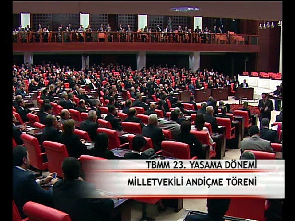 Prof.Dr. Necdet Ünüvar, 23. Yasama Dönemi Yemin Töreni 04 Ağustos 2007