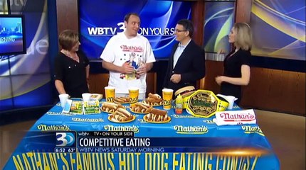 Joey Chestnut Oreo Eating Contest