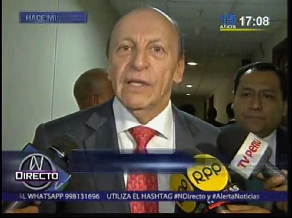 Peláez Bardales: "No se benefició a Orellana en mi gestión"