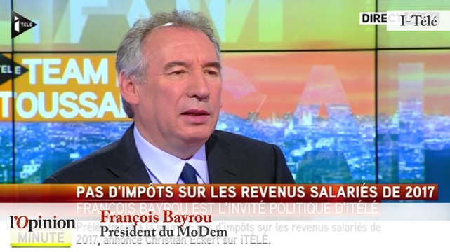 TextO’ : Christian Eckert sur l'impôt à la source : Il n'y a aura pas d'année double