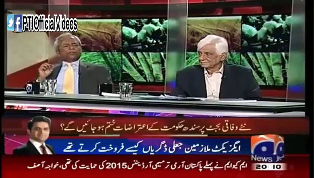 PMLN Nihal Hashmi Declares PM Nawaz, Sher Shah Suri of this Era, Watch Asad Umer's Brilliant Reply