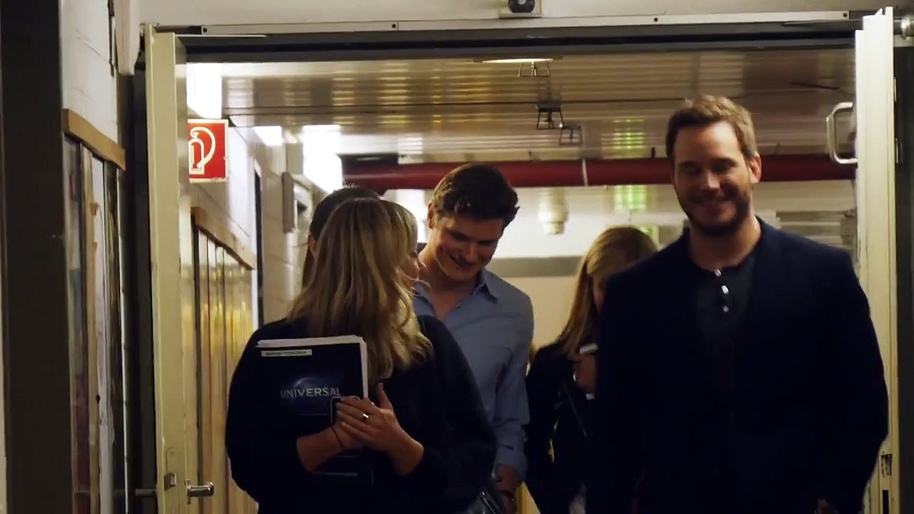 Jurassic World : Chris Pratt piégé par des faux dinosaures