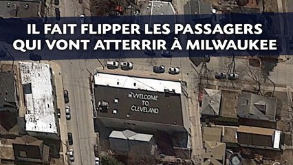 Il fait flipper les passagers qui vont atterrir à Milwaukee