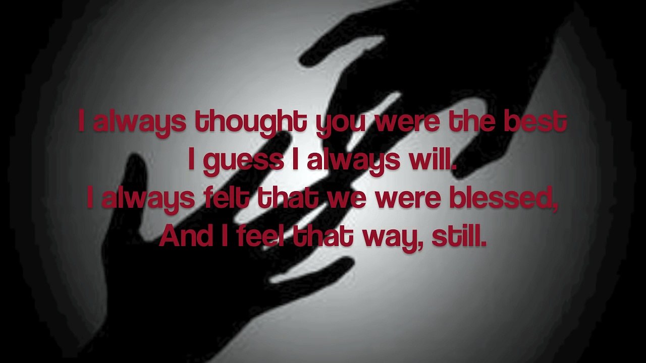 ONE FRIEND with LYRICS by DAN SEALS