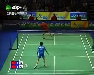 Badminton 2008 All England MS Final Lin Dan vs Chen Jin 5/5