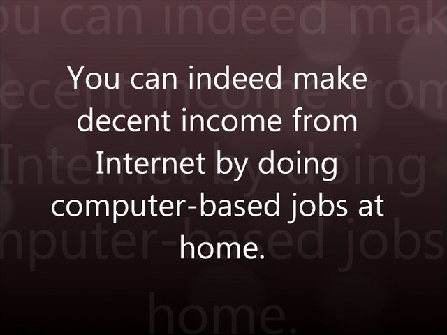 How to earn money through internet