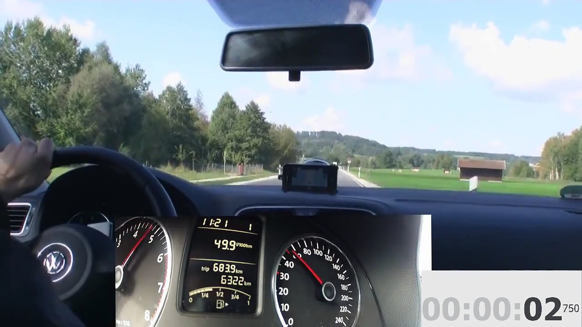 VW Polo 1.2 TSI 0-100 km/h Handschalter (0-60 mph - manual - Stick shift) -  video dailymotion