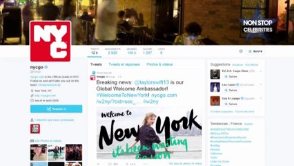 Taylor Swift a été nommée ambassadrice du tourisme de New York !