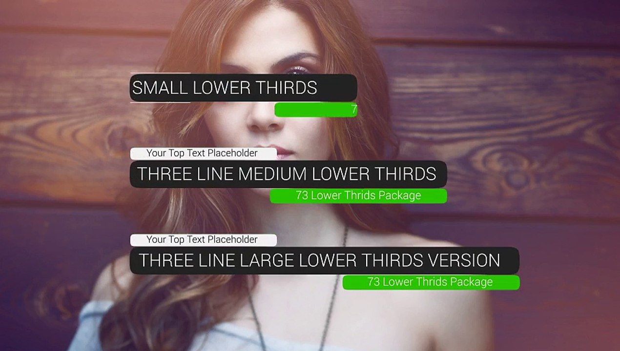 After Effects Project Files - Clean Lower Thirds Package - VideoHive 9372582