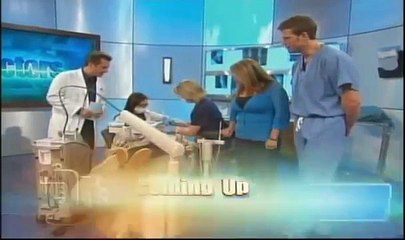 The Doctors TV Show - Filling a Cavity with NO SHOTS!!!!