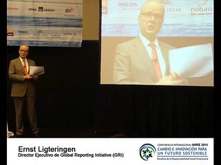 Ernst Ligteringen (GRI) en la Conferencia Internacional IARSE 2011