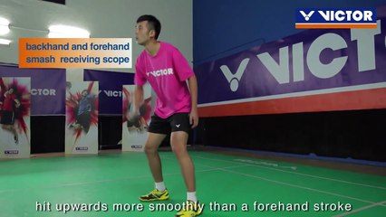 Badminton specific training (5) - Receive a smash