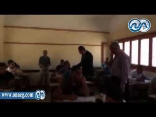 وكيل وزارة التعليم بكفرالشيخ يتفقد لجان الدبلومات الفنية