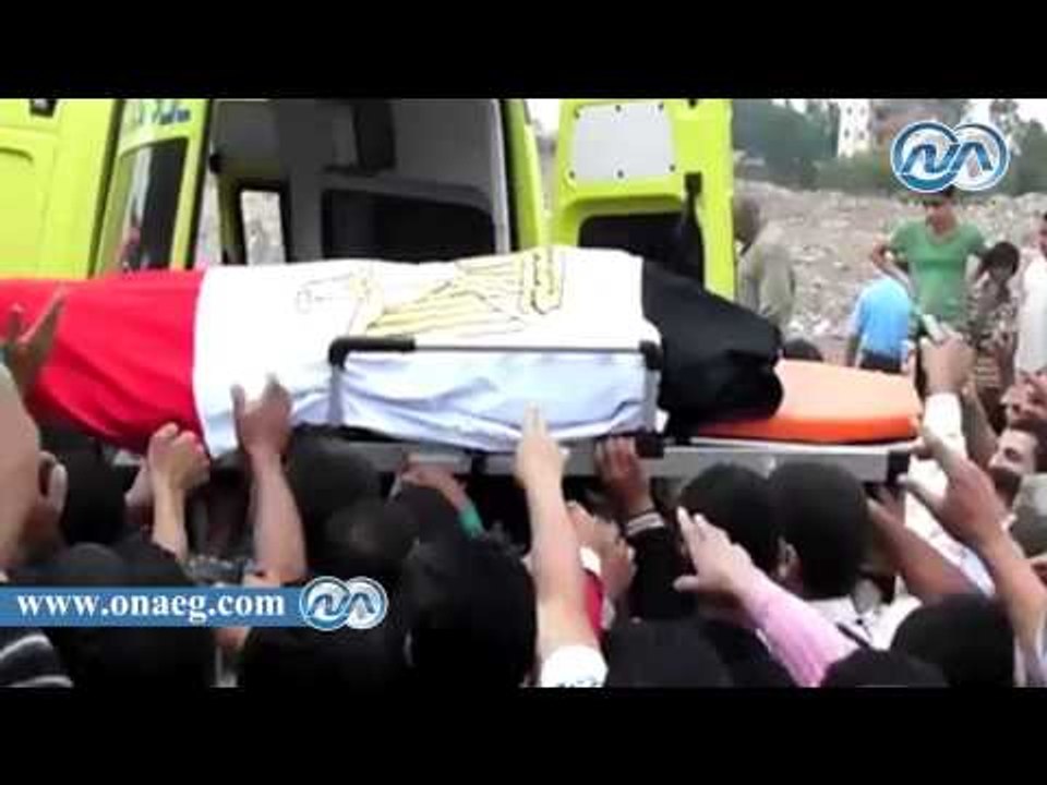 جنازة عسكرية لشهيد " شمنديل" فى إنفجار " طويل الأمير" بسيناء‎