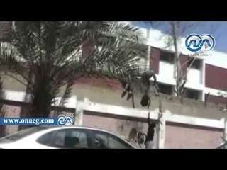 بالفيديو.. هروب الطلاب من أحد مدارس مدينة نصر