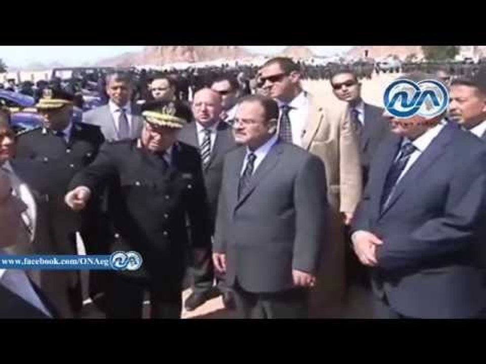 وزير الداخلية يتفقد  الوحدات والقوات المشاركة فى تأمين مدينة شرم الشيخ