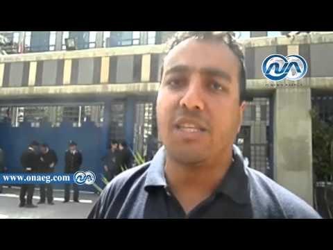 وقفة لخريجي هندسة البترول أمام الوزارة للمطالبة بالتعيين