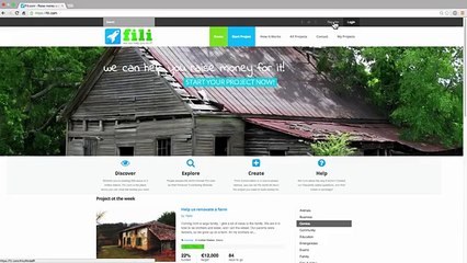 Fili-How to create a CrowdFunding and Fundraising account on Fili.com