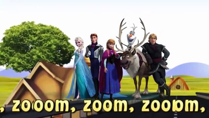 Disney Frozen Wheels on the Bus Frozen Song - Disney Frozen Cartoon Animation Song with ly