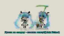 3Pcs Snow Style Hatsune Miku Japanese Charact