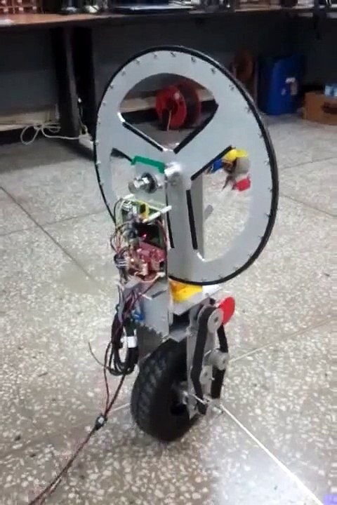 (one wheel balancing robot) unicycle robot