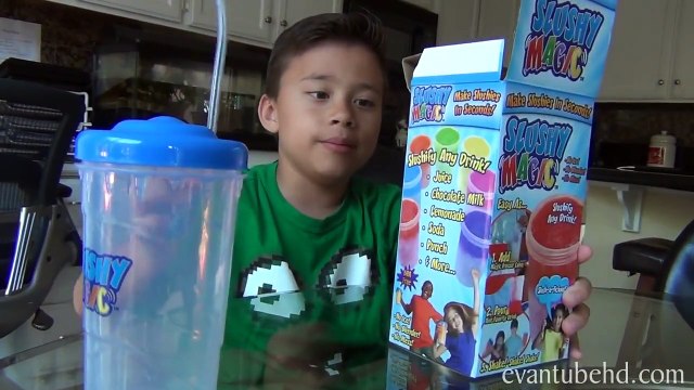 SLUSHY MAGIC!!! Product Review & Demo with EvanTubeHD